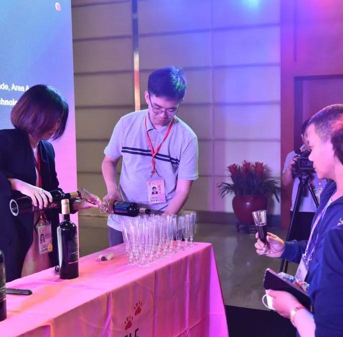 Selection of life wine tasting